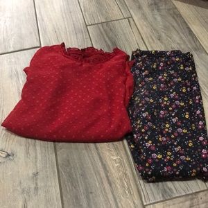 Wonder nation outfit Girls size 10-12